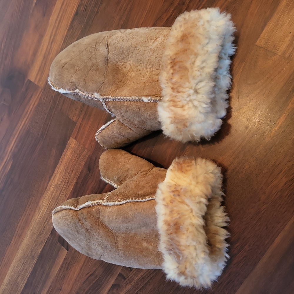 Shearling Mittens
